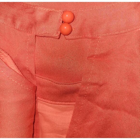 NWT Lulus Fabiola Coral Orange Embroidered Halter Shift Dress S - Picture 6 of 14